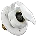 JR Products 160-85-A-26-A Polar White City Water Flange with 1/2" MPT primary
