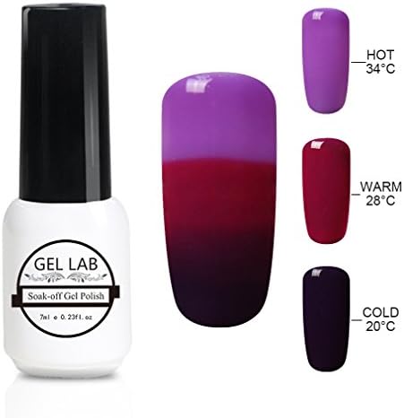 GEL LAB UV LED Thermal Temperature Color Changing Gel Nail Polish Professional Salon Beauty Nail Lacquer