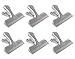 Chip Bag Clip - Stainless Steel Bag Clips,Large and Durable with 3-inches Wide,Great for Air Tight Seal Grip on Coffee & Food Bags, Kitchen Home Usage,Pack of 6