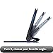 Lenovo Yoga Tab 3 8 Case - Infiland Folio Premium Leather Smart Stand Cover for 2015 Released Lenovo Yoga Tablet 3 8-Inch Tablet Only, Navy