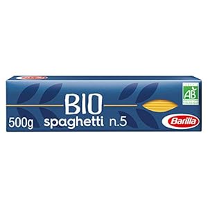 Barilla Pasta Nudeln Spaghetti Bio, 1er Packung (1 x 500 g)