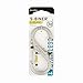 Carabiner Clip, 3-35/64 in., Silver