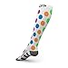 Go2Socks Compression Socks for Men Women Nurses Runners 20-30mmHg Medical Stocking Athletic (Polkadot,M)