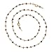 Ron's Optical Beaded Eyeglass Chain Holder, Face Mask Lanyard Holder, Fashion Lanyard Necklace For Women, Celeste