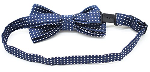 Carahere Handmade Little Boy's Bow Ties M012 Navy Blue