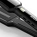 xtava Professional Infrared Hair Straightener – 2 Inch Ceramic Auto Shut Off Straightening Flat Iron with LCD Display – Dual Voltage with Temperature Control For All Hair Types – Travel Case Includedthumb 1