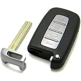 OEM Electronic 4-Button Smart Key Fob Remote Compatible With Hyundai Genesis Sonata (FCC ID: SY5HMFNA04, P/N: 95440-3M220, 95440-3Q000)