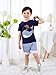 Fiream Little Boys' Cotton Clothing Short Baby Sets(2001TZ,18M)