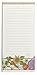 C.R. Gibson Vegetable Garden Magnetic Shopping List for Refrigerator, 75 Sheets 4.5'' W x 9.25'' H