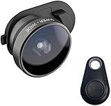 Olloclip Multi-Device Clip with 3-in-1 Essential Lens Kit Includes Fisheye + Super Wide Angle + Macro - Compatible with iPhone 11, Pixel and Samsung Galaxy Smartphones + Selfie Bluetooth Remote