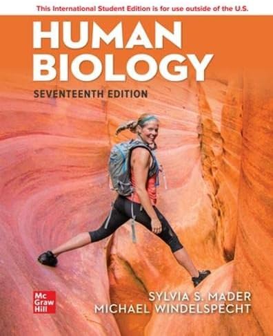 健康・医学 HUMAN BIOLOGY Sixteenth Edition Amazon.com: Human Biology: 9781260233032: Mader, Sylvia S