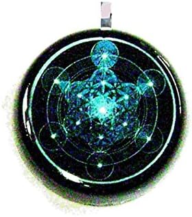 GenericSacred Geometry Orgonite Pendant, Reiki Healing Infused, helps joint problems