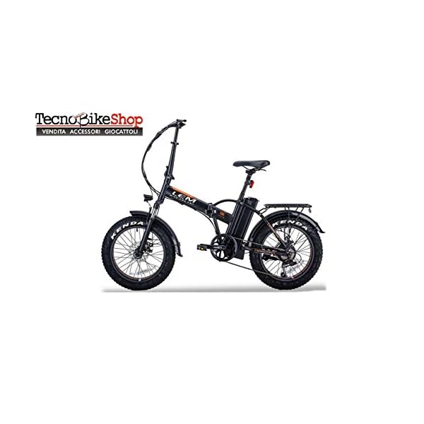 €1,299.00 Tecnobike Shop Bici elettrica a Pedalata Assistita Pieghevole LEM  Orlando Confort Fat-Bike Folding 250W 36v 10Ah… - bikewebshop.it