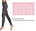 Chikool Workout Pants for Women High Waist Mesh Yoga Leggings Inner Pocket Grey