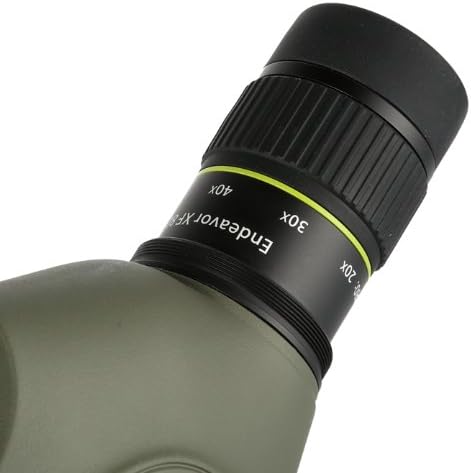 Vanguard Endeavor XF 80A Angled Spotting Scope with 20-60x Zoom Eyepiece, Green - Image 4