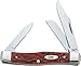 Case WR XX Pocket Knife Chestnut Bone Medium Stockman Cv Item #7008 - (63032 Cv) - Length Closed: 3 5/8 Inches