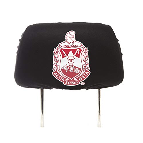 Delta Sigma ThetaSorority Black CAR SEAT Headrest Cover