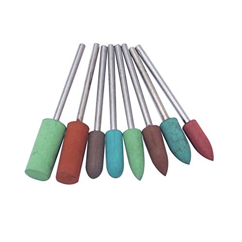PHYHOO Polishing Burr Jewelry Polishing Rubber Rotary Tools Accessories