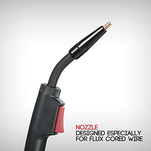 KICKINGHORSE F130 CSA/US Certified Flux Core Gasless MIG Welder 120V. 130A Highest Efficiency