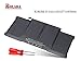 ROLADA A1496 Battery Replacement for Apple A1377 A1405 MacBook Air 13 inch,A1369 (Late 2010 Mid 2011 Version), A1466 (Mid 2012 Mid 3013 Early 2014),661-5731 MC503 MC504 MacBook Air Battery-55Wh/7200m