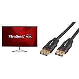 ViewSonic 32" 1080p Frameless IPS Monitor with