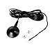 Bertech ESD Anti-Static Low Profile Grounding Cord with 15' Cord, 1 Megohm Resistor, 10mm Snap, Black