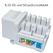(5-Pack) Cat6 Keystone Jack - [UL Listed] - Ethernet Wall Jack - Wall Cat6 - Cat6 Network Coupler - Keystone Jack - Cat5/5e/6 Compatible - Cat6 Network Coupler