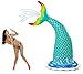 VICKEA Giant Inflatable Mermaid Sprinklers, Summer Party Fun for Outside
