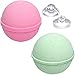 Mermaid Love Potion Bath Bombs Gift Set of 2 with Size 8 Ring Surprise Inside Each Made in USA