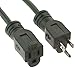 Woods Yard Master Light Duty Outdoor Extension Cord, 20Ft, 16 Gauge, 3 Conductor, Landscape and Patio Cord, Green, 160001