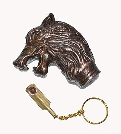 Nautical Gifts Shop Gehstock Antiker Wolfkopf Griff Fur Gehstock Vintage Stil Amazon De Kuche Haushalt