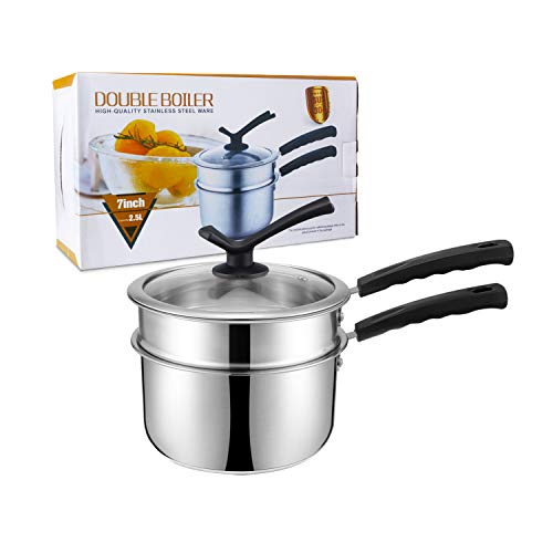 Double Boilers&Classic Stainless Steel NonStick Saucepan,Steam Melting