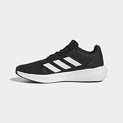adidas Run Falcon 3.0 Shoe, Black/White/Black, 4.5