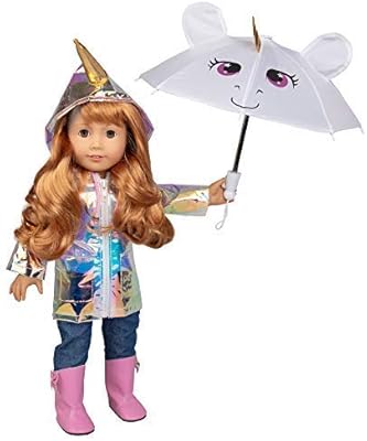 unicorn raincoat and boots