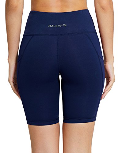 BALEAF-Womens-8-5-2-High-Waist-Workout-Yoga-Running-Compression-Exercise-Shorts-Side-Pockets-RegularPlus-Size