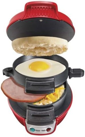 NEW Hamilton Beach 25476 Breakfast Sandwich Maker Kitchen Counter Top Press