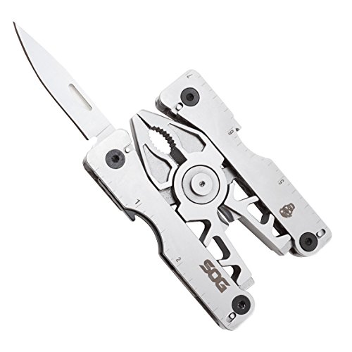 SOG Multitool Belt Buckle Sync II EDC Multi Tool Gadgets for Men