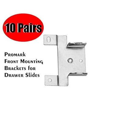 Promark 100lb Capacity Full Extension Soft Self Closing Side Mount