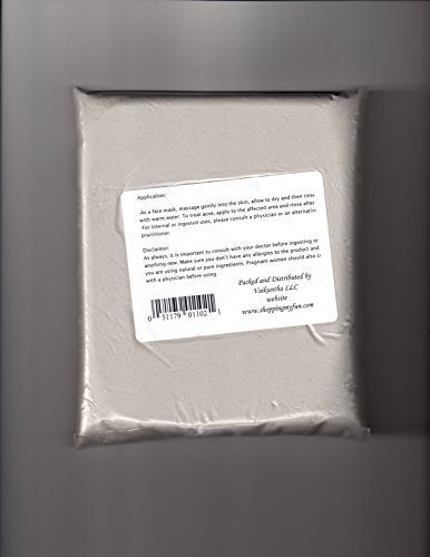 Indian Healing Clay by AIVA, Best Quality Bentonite Clay, 1 LB