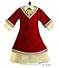 Carpatina Dolls Medieval Renaissance Princess Red Dress & Chemise Fits 18