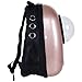 Giantex Astronaut Pet Cat Dog Puppy Carrier Travel Bag Space Capsule Backpack Breathable (Golden Rose)