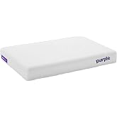 Purple Pillow - GelFlex Grid, Cooling Ergonomic Support for Side, Back, Stomach Sleepers - Adjustable Boosters for Personalized Height, Firm Feeling, Standard Size - Ultra-Durable