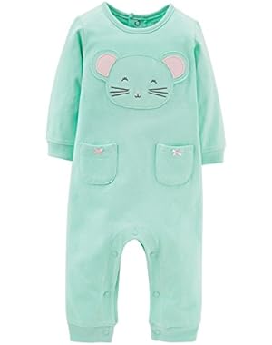 Graphic Romper (Baby) - Mint-6 Months