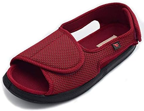 open toe wide width shoes