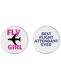Set 2 Best Flight Attendant Ever / Fly Girl 3