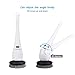 Spin Scrubber, EVERTOP Cordless Electric Power Scrubber with Extension Handle & 5 Replacement Scrub Brush Heads for Bathroom, Hardwood Floor, Swimming Pool (cleaning scrubber)
