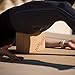 BodyGood Natural Cork Yoga Block. Dense, Durable Yoga Prop Provides Support for Balance Postures and Restorative Poses. Comfortable, Non Slip and Antimicrobial