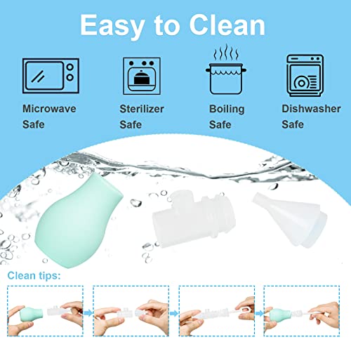 Nasal Aspirator for Baby, with Baby Nasal Tweezers (for Toddler and
