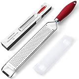 Rainspire Zester Grater with Handle, Lemon Zester
