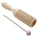 Andoer Wooden Crow Sounder Ailanthus Kid Children Musical Toy Percussion Instrument